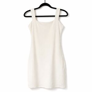 Wilfred Free Stretch Mini Dress Bodycon Aritzia Sz M Spring Minimalist Festival